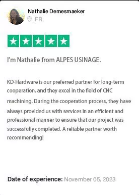 KD Hardware Parts Quality Customer Reviews