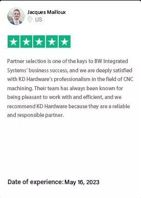KD Hardware Parts Quality Customer Reviews