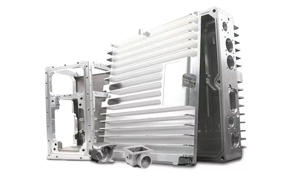 Precision CNC machining aluminum alloy - hood radiator assembly