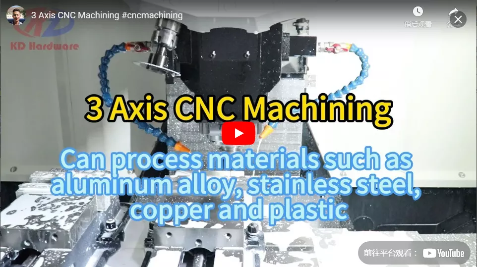 3-Axis CNC Machining